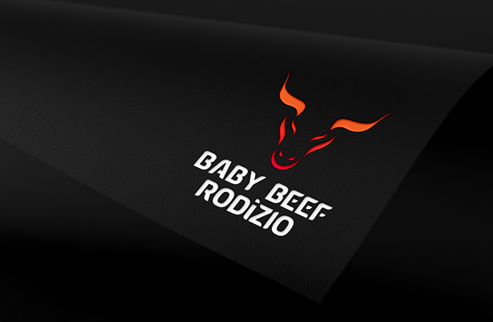 aplicação de logotipo de baby beed rodizio